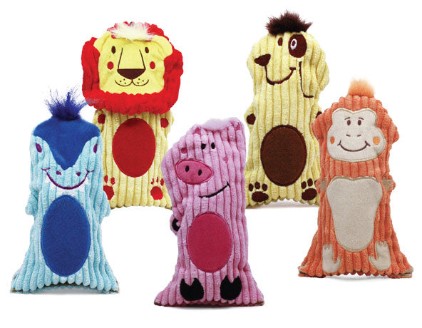 OUTWARD HOUND Bottle Buddy Squeaker Dog Toy - Lion
